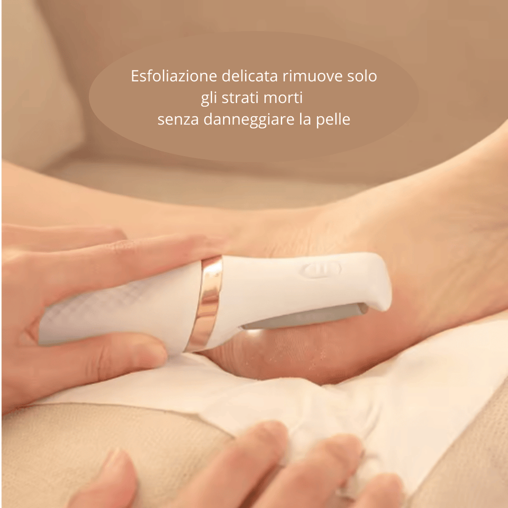 PEDIPURE - Kit Esfoliante Elettrico per pedicure