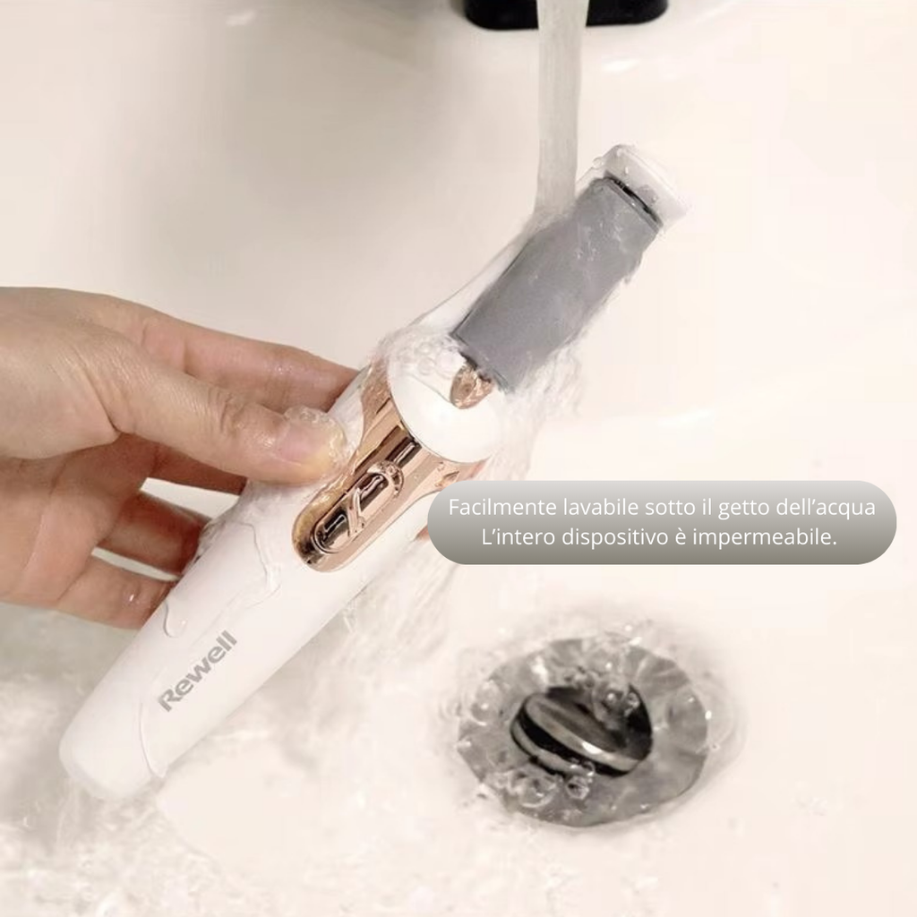 PEDIPURE - Kit Esfoliante Elettrico per pedicure