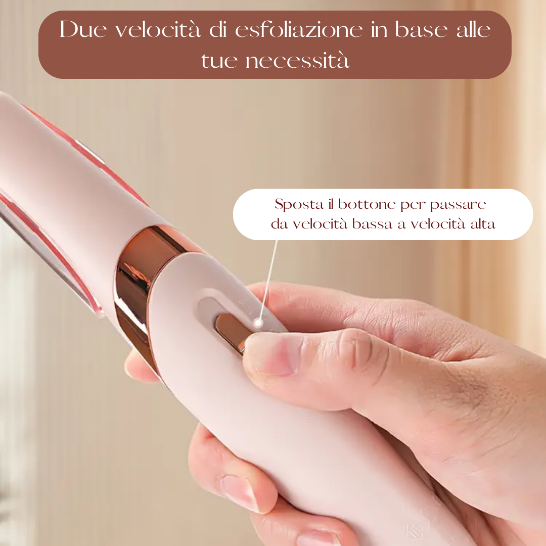 PEDIPURE - Kit Esfoliante Elettrico per pedicure