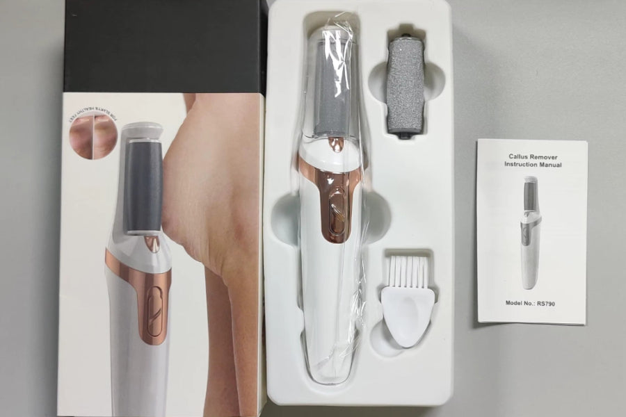 PEDIPURE - Kit Esfoliante Elettrico per pedicure